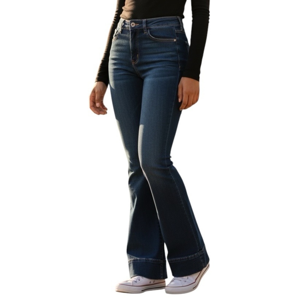 Judy Blue high waist flare dark wash jeans